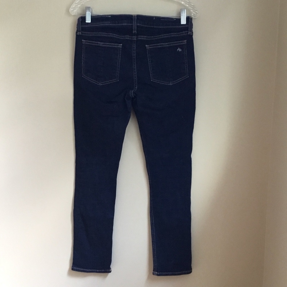 Rag & Bone Dark Wash Heritage Capri Jeans - Picture 7 of 11
